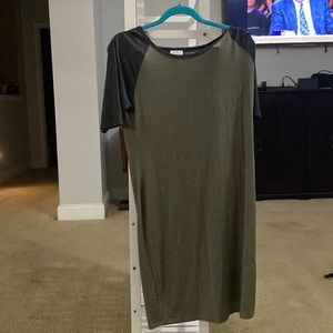Sage Lularoe Julia Dress Size Large